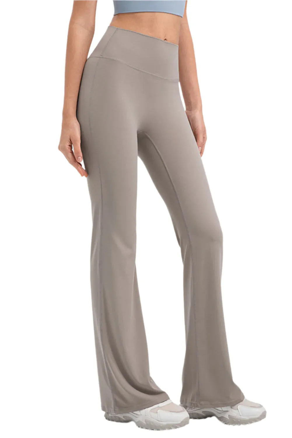 High Waist Straight Active Pants