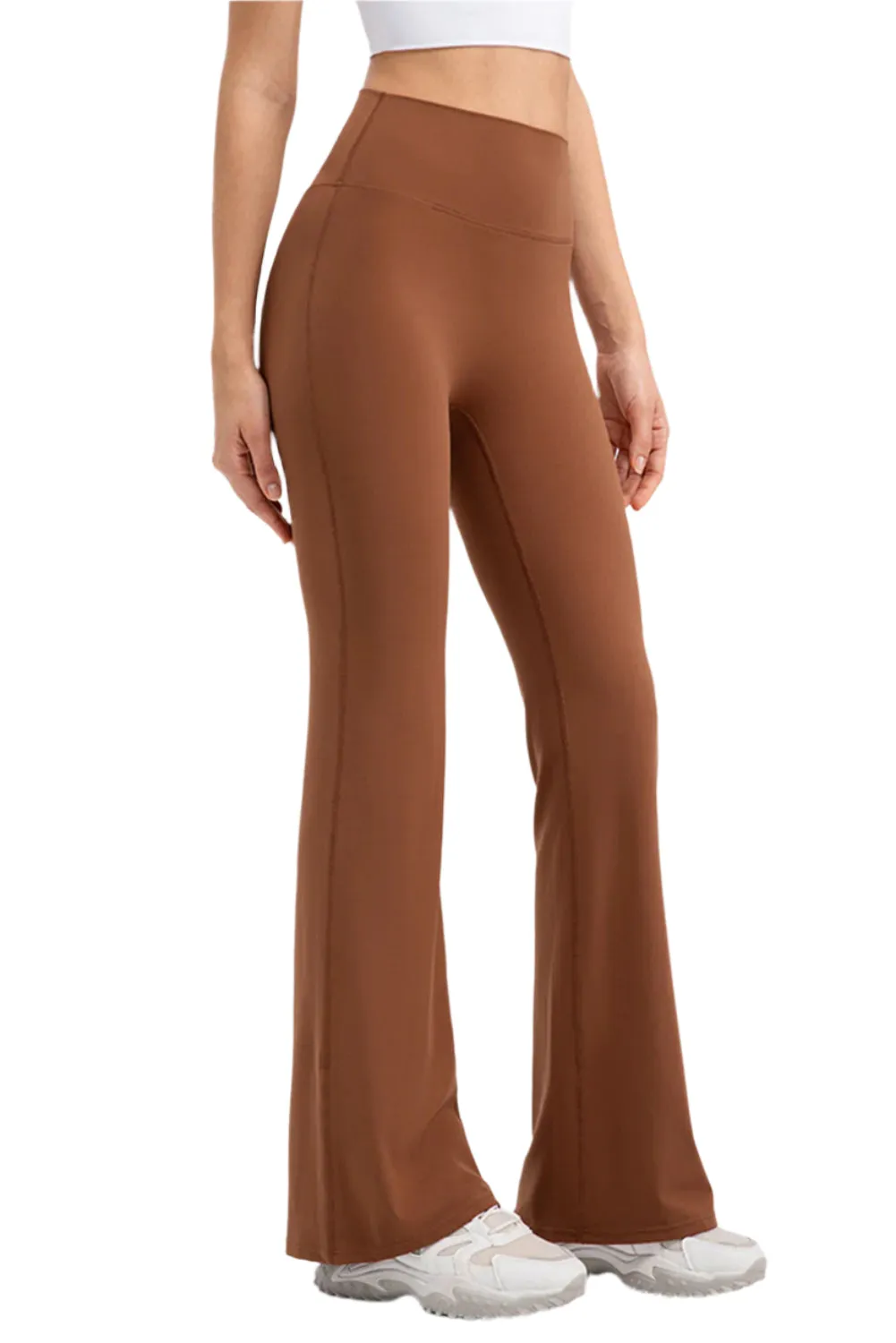 High Waist Straight Active Pants
