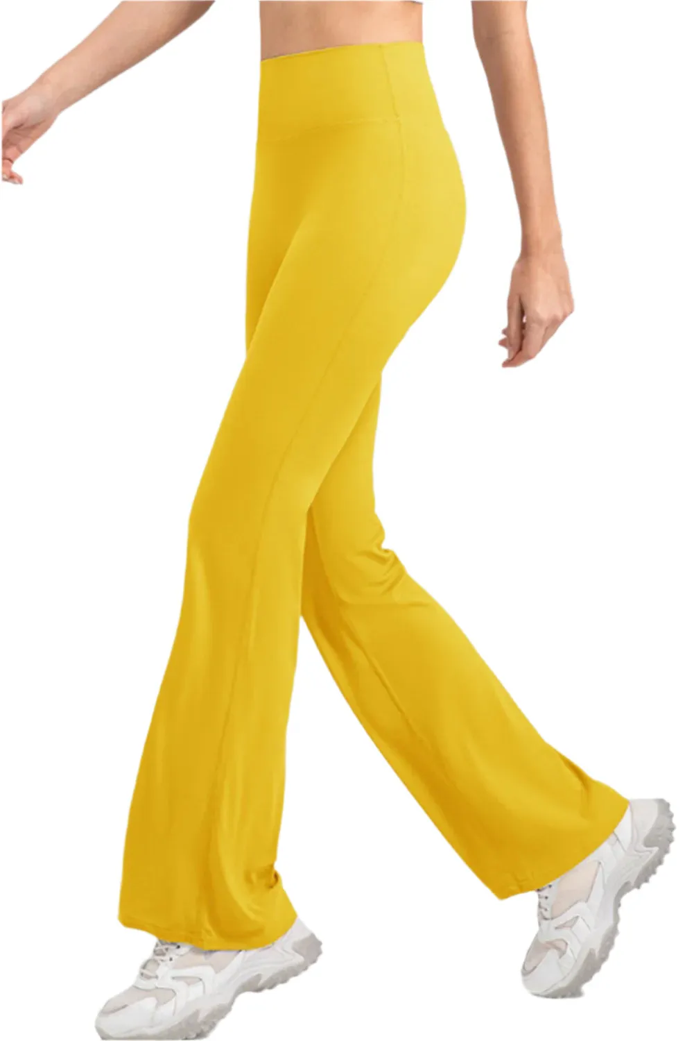 High Waist Straight Active Pants