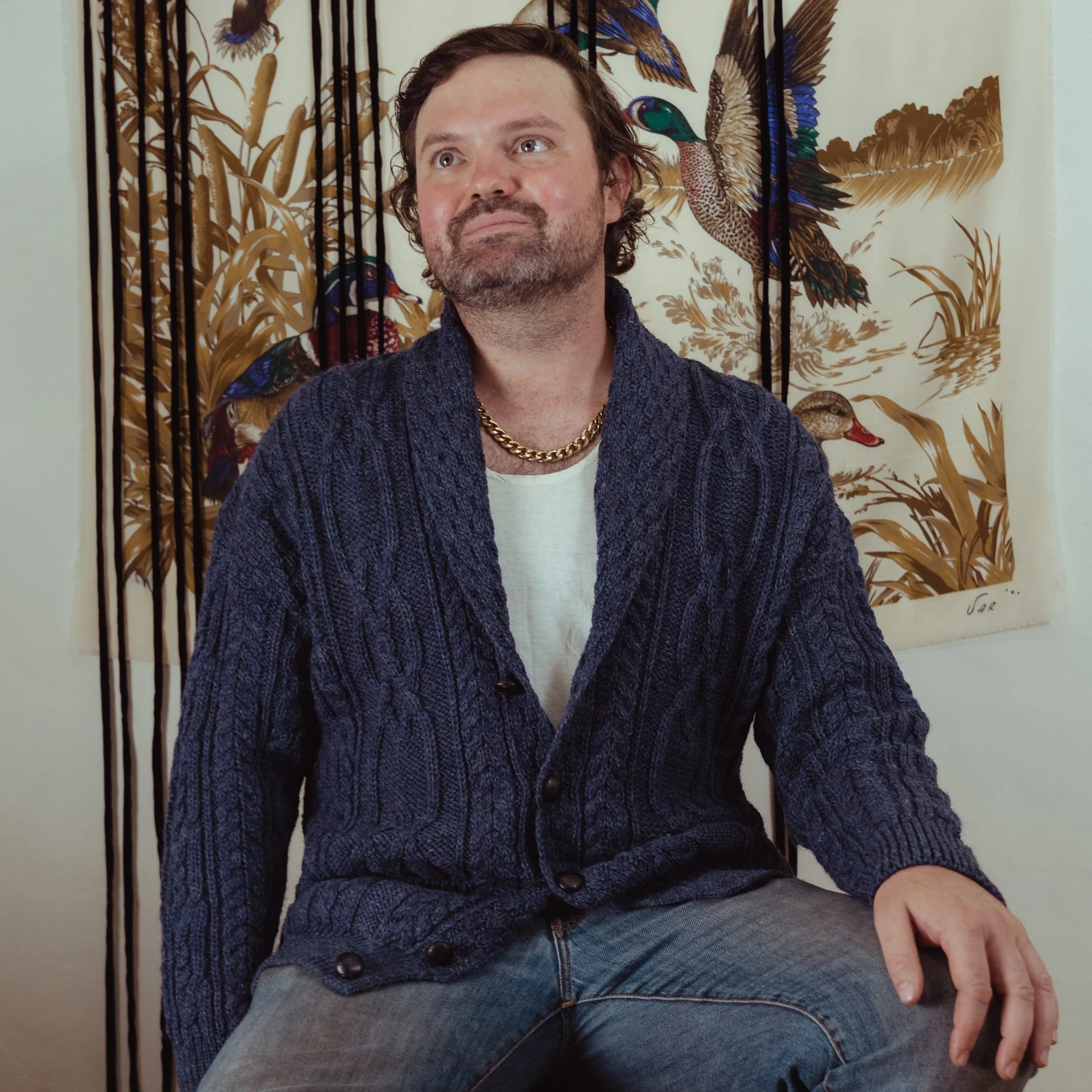 Irish Wool Cardigan