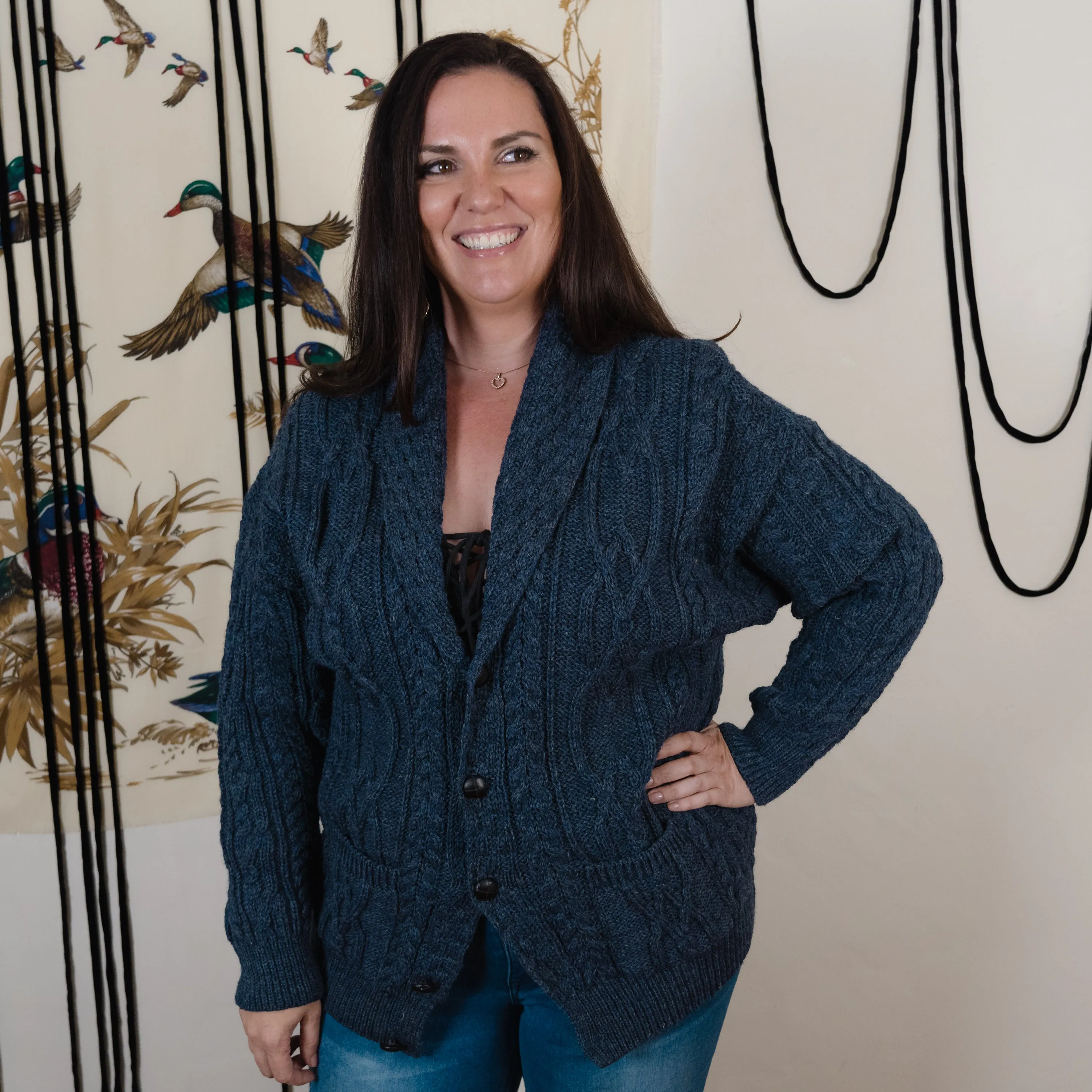 Irish Wool Cardigan