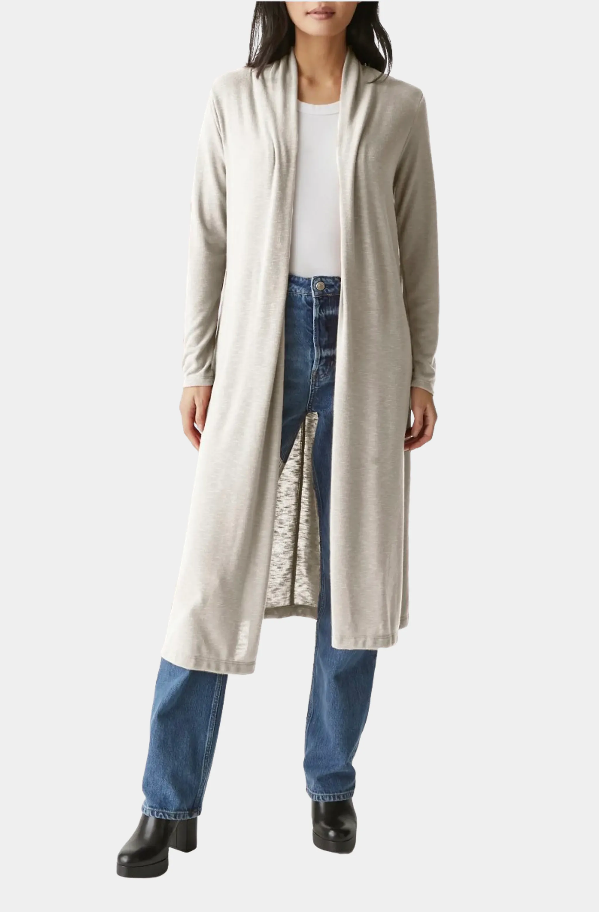 Izzy Longline Open Cardigan