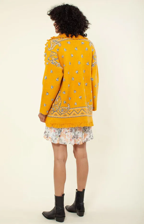 Jacqueline Cardigan - Yellow