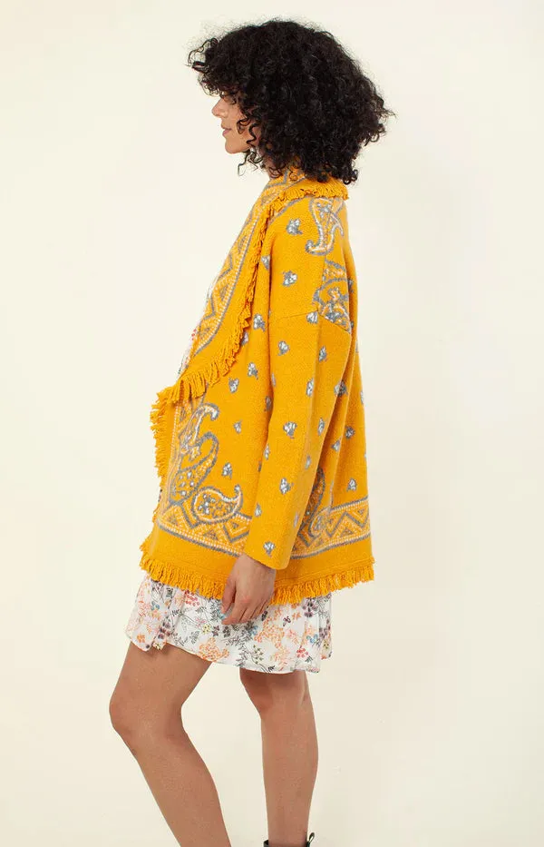 Jacqueline Cardigan - Yellow