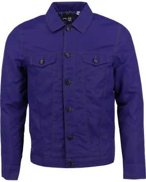 James Navy Trucker Jacket