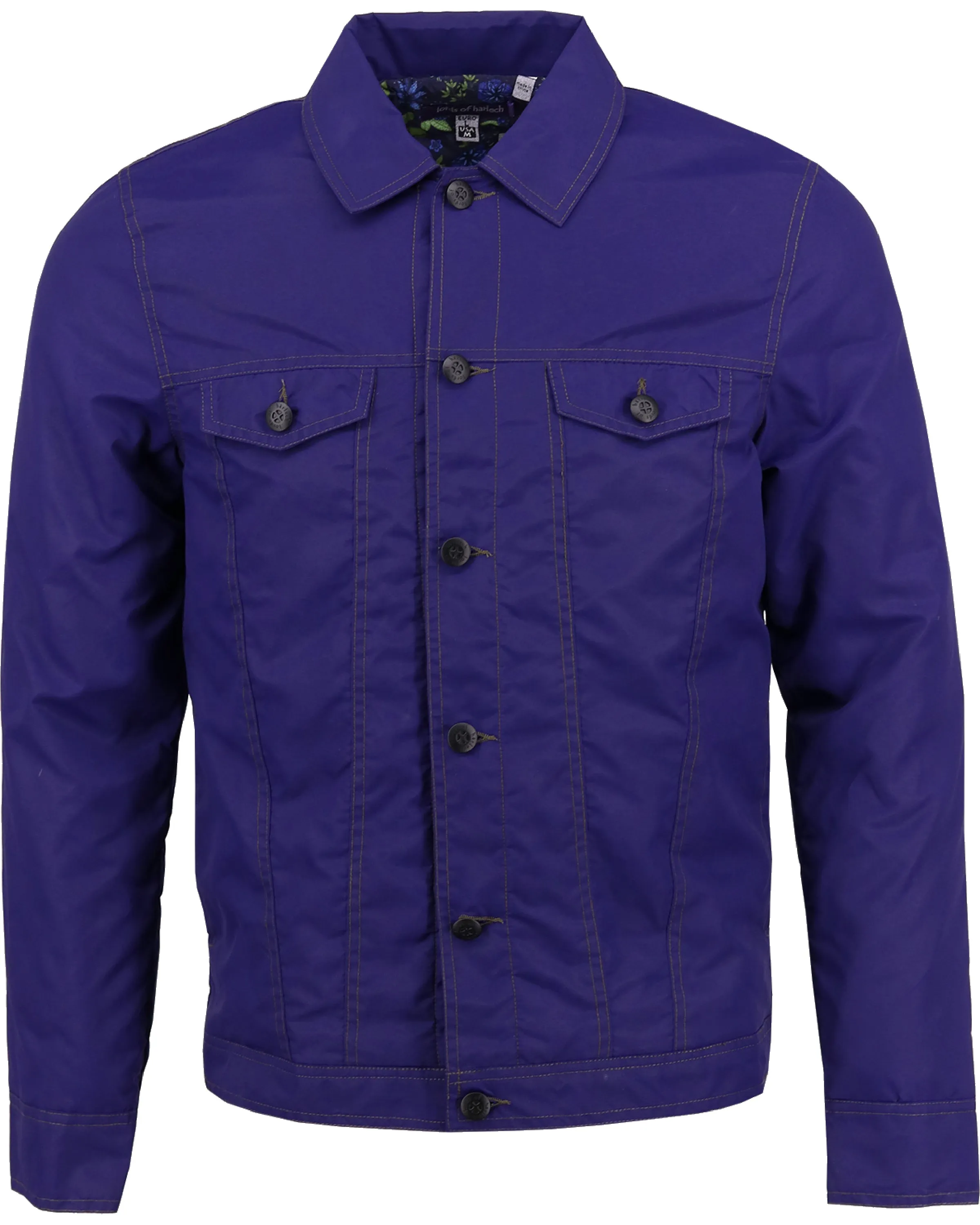 James Navy Trucker Jacket