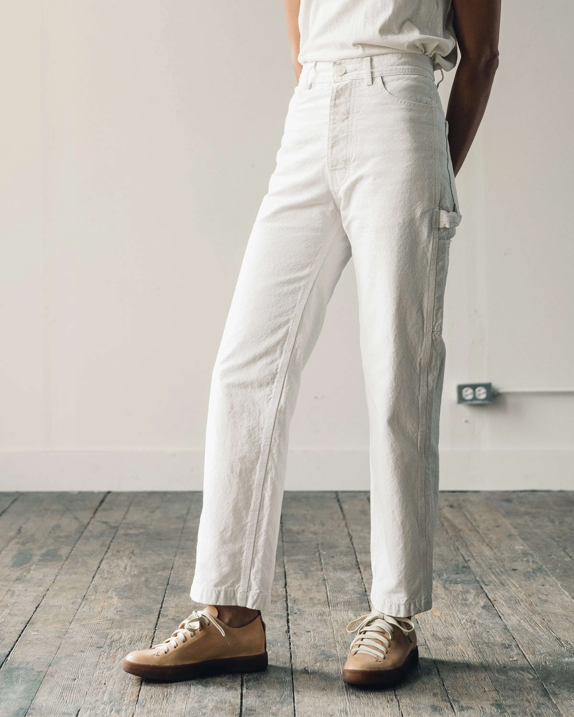 Jesse Kamm Handy Pant, Salt White
