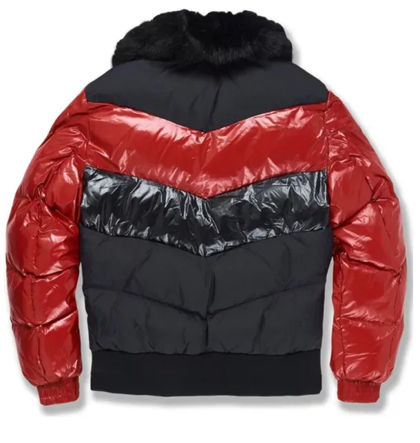JORDAN CRAIG KID'S SUGAR HILL PUFFER JACKET (CRIMSON)