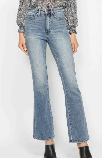 Judy Blue High waist tummy control embroidered bootcut