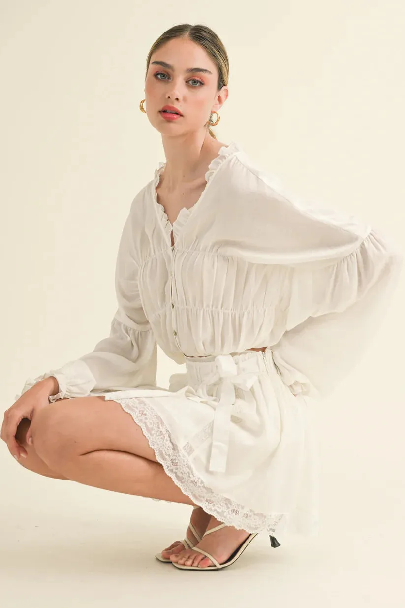 Kady Skirt - Ivory