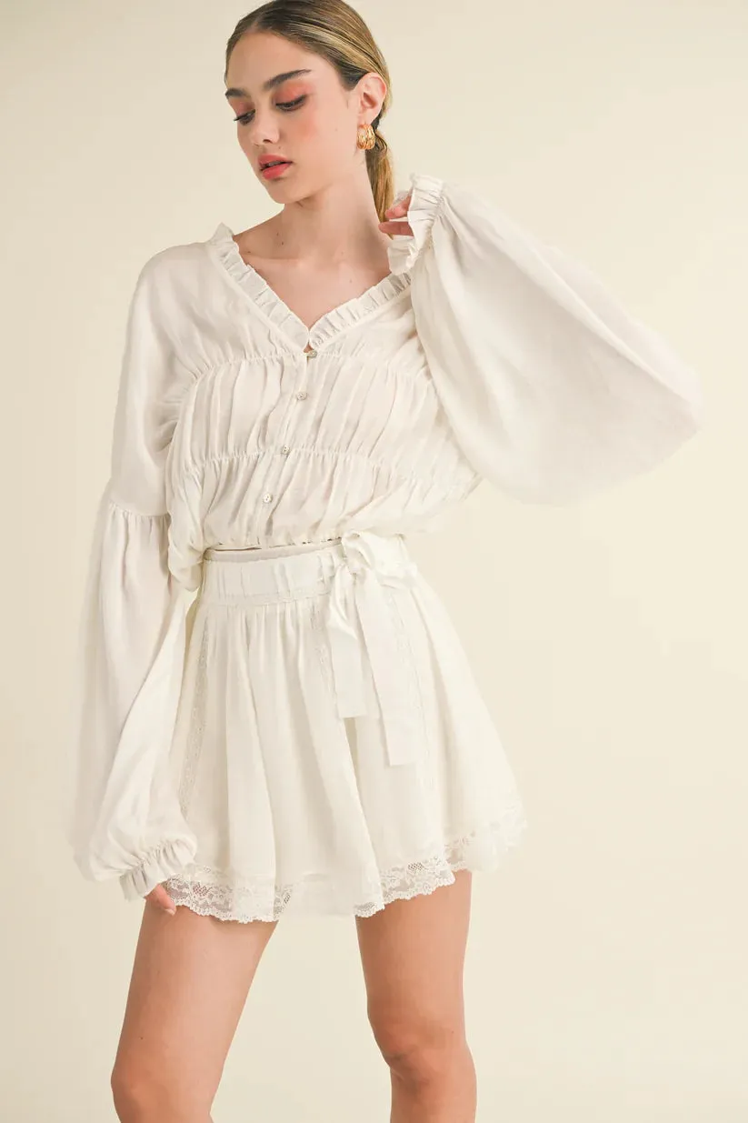 Kady Skirt - Ivory