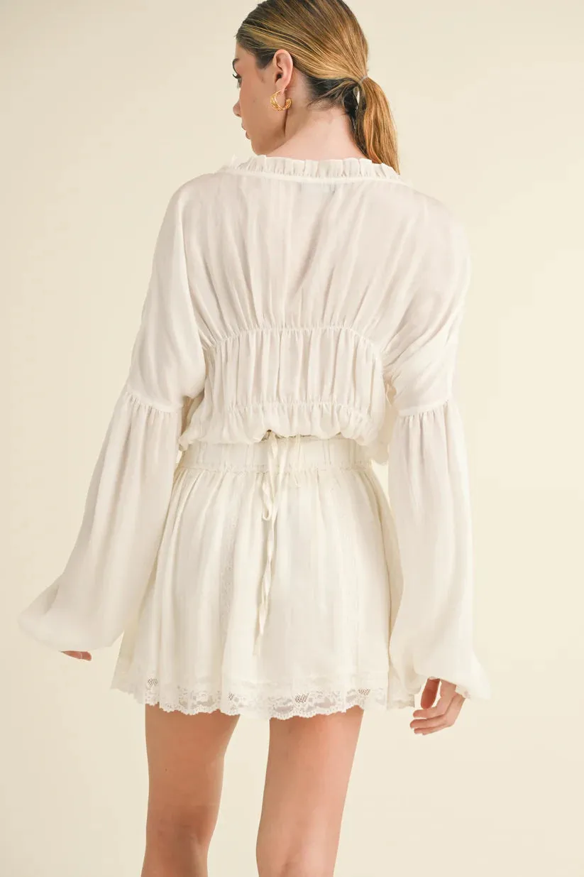 Kady Skirt - Ivory