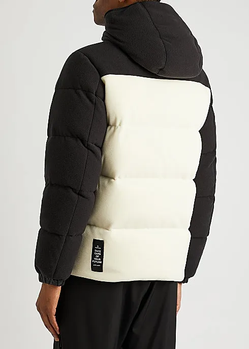 Malavoy quilted shell and fleece jacket