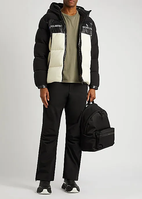 Malavoy quilted shell and fleece jacket