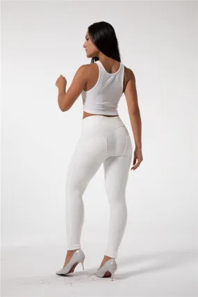 Melody Shaping Pants High Waist White