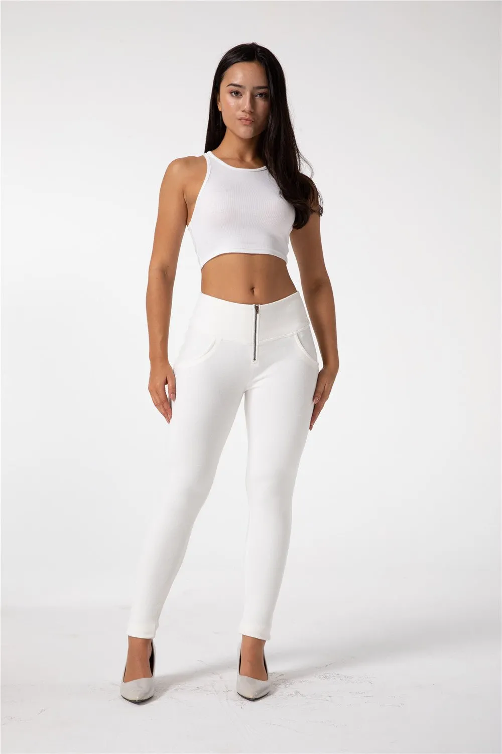 Melody Shaping Pants High Waist White