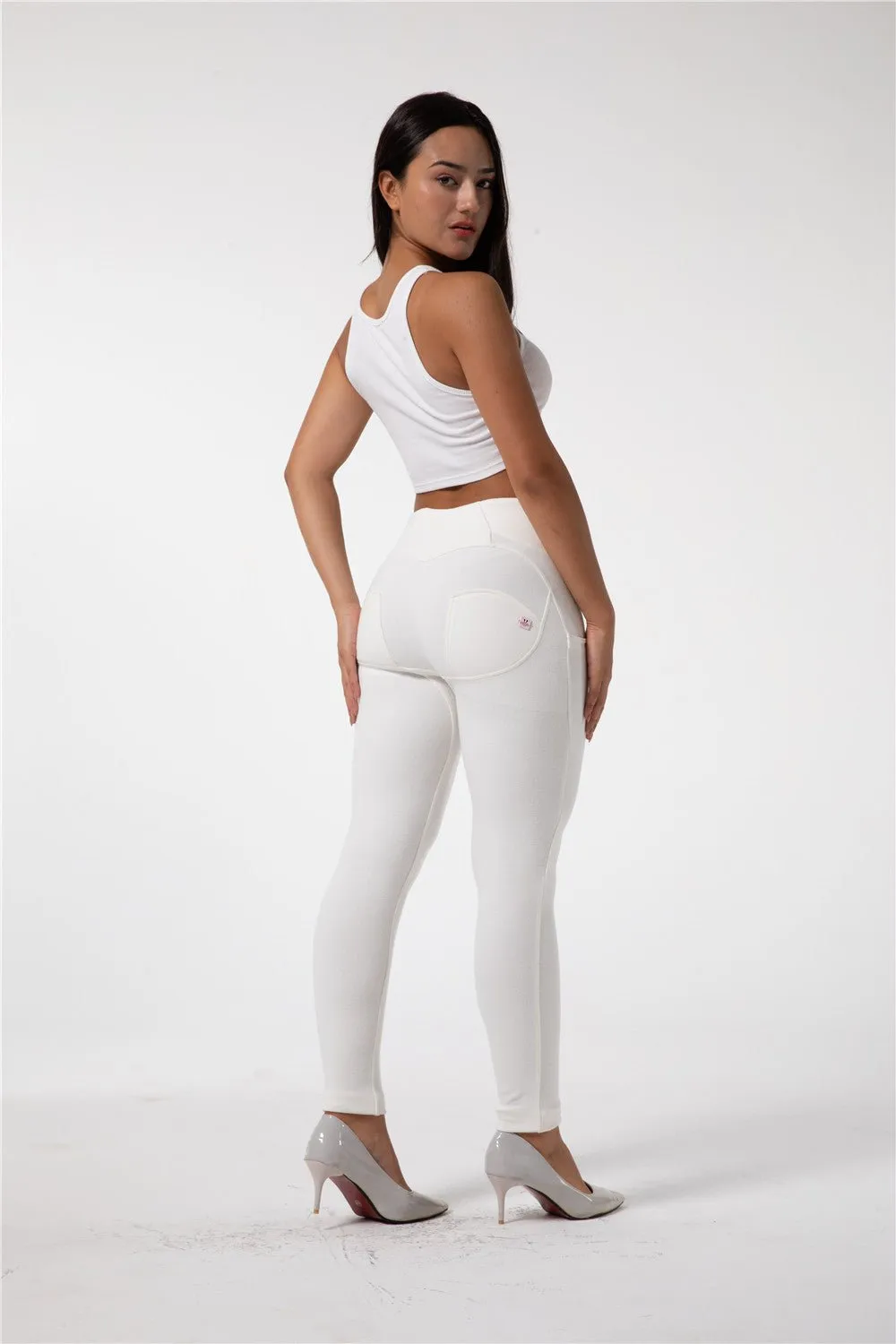 Melody Shaping Pants High Waist White