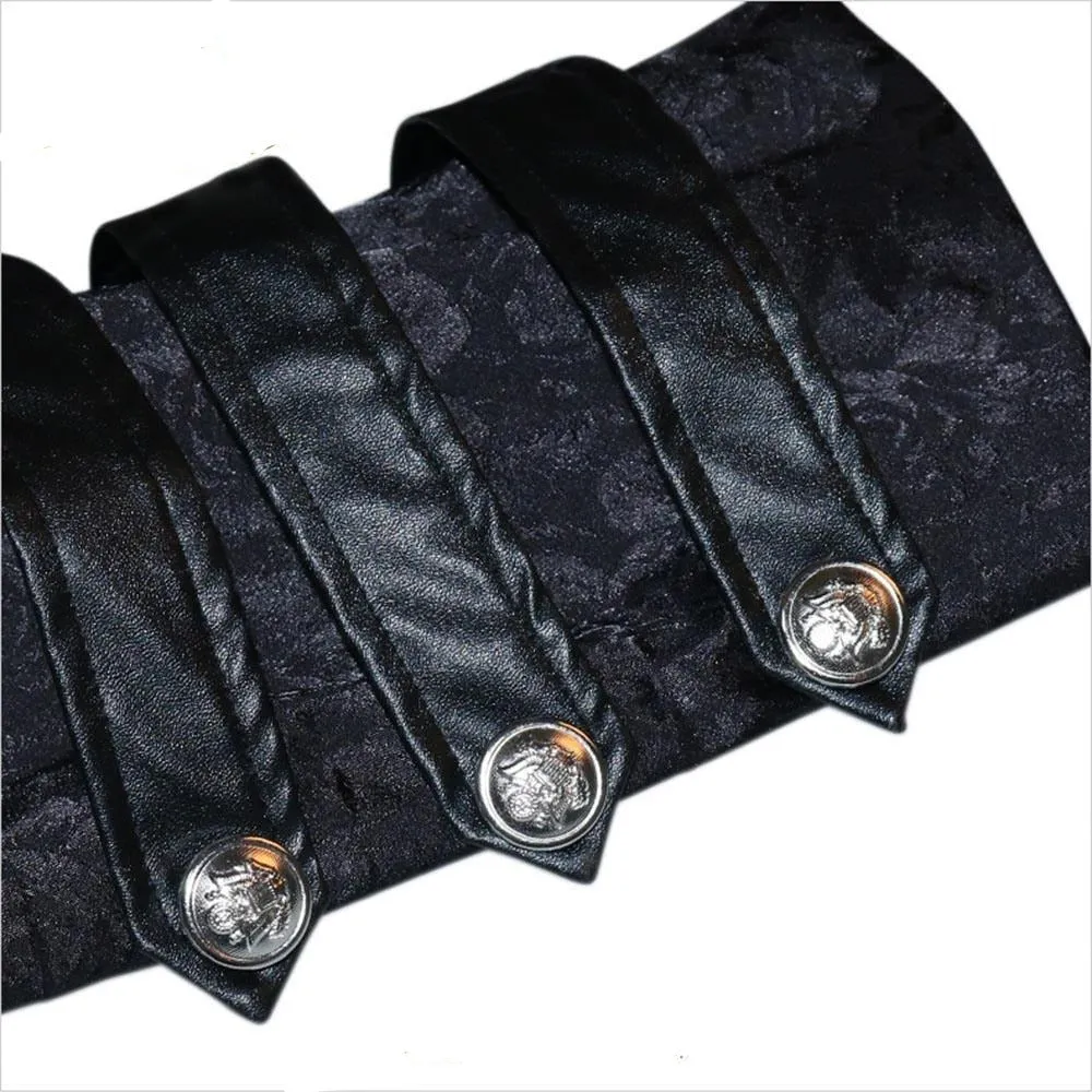 Men Trench Medieval Gothic Renaissance Punk Retro Uniform Jacket