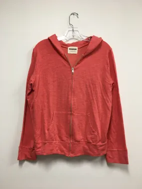 MONROW Classic Coral Full Zip Hoodie - Size Medium