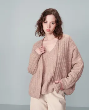 Nando Cardigan in Taupe