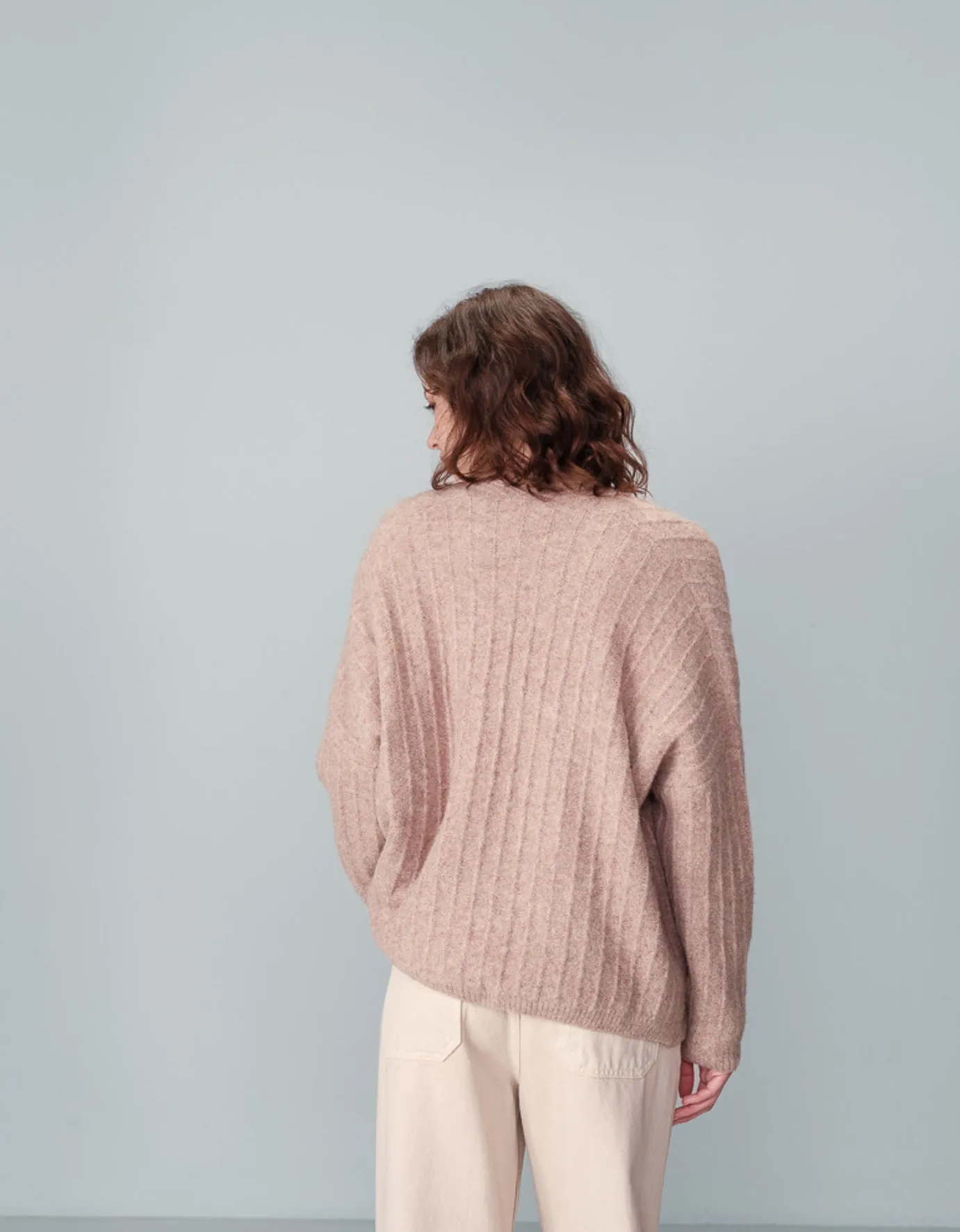 Nando Cardigan in Taupe