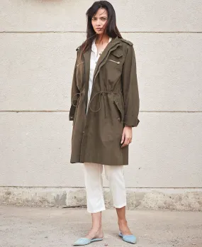 Olive Parka Jacket