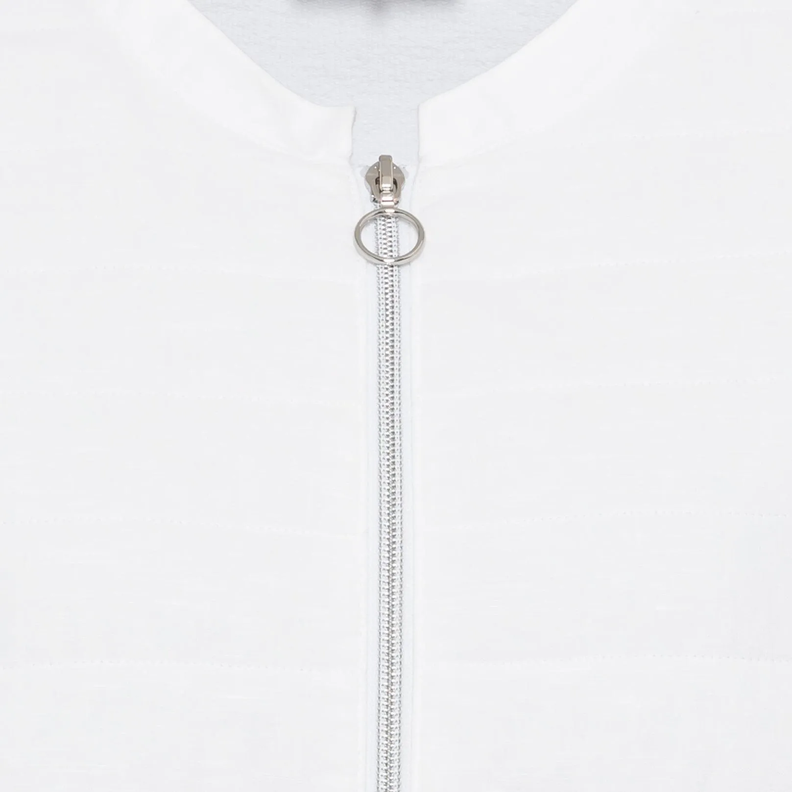 Olsen Jersey Style Jacket With Long Sleeves in Henny fit in White