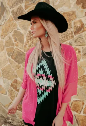 Only Prettier Pink Cardigan