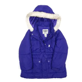 OSH KOSH Puffer Jacket Purple Girls 5 Years