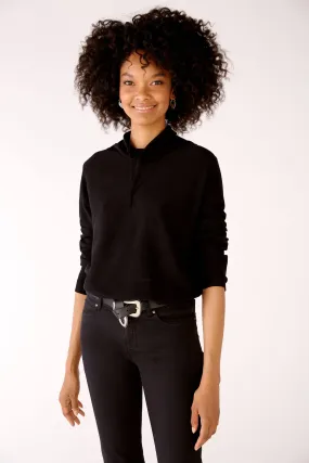 Oui 77984 Black Keiko Jumper