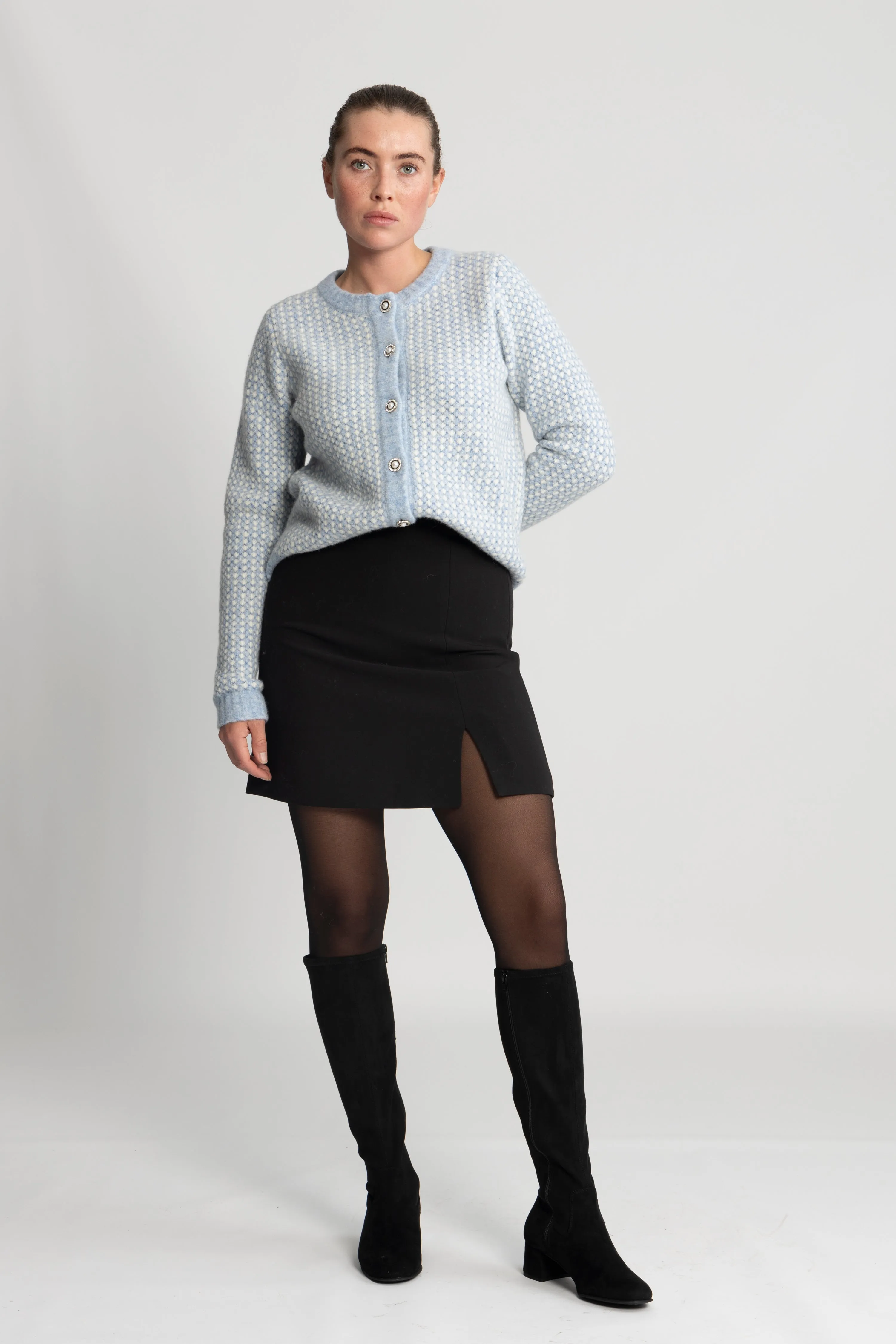 Passa Cardigan - Ice Blue