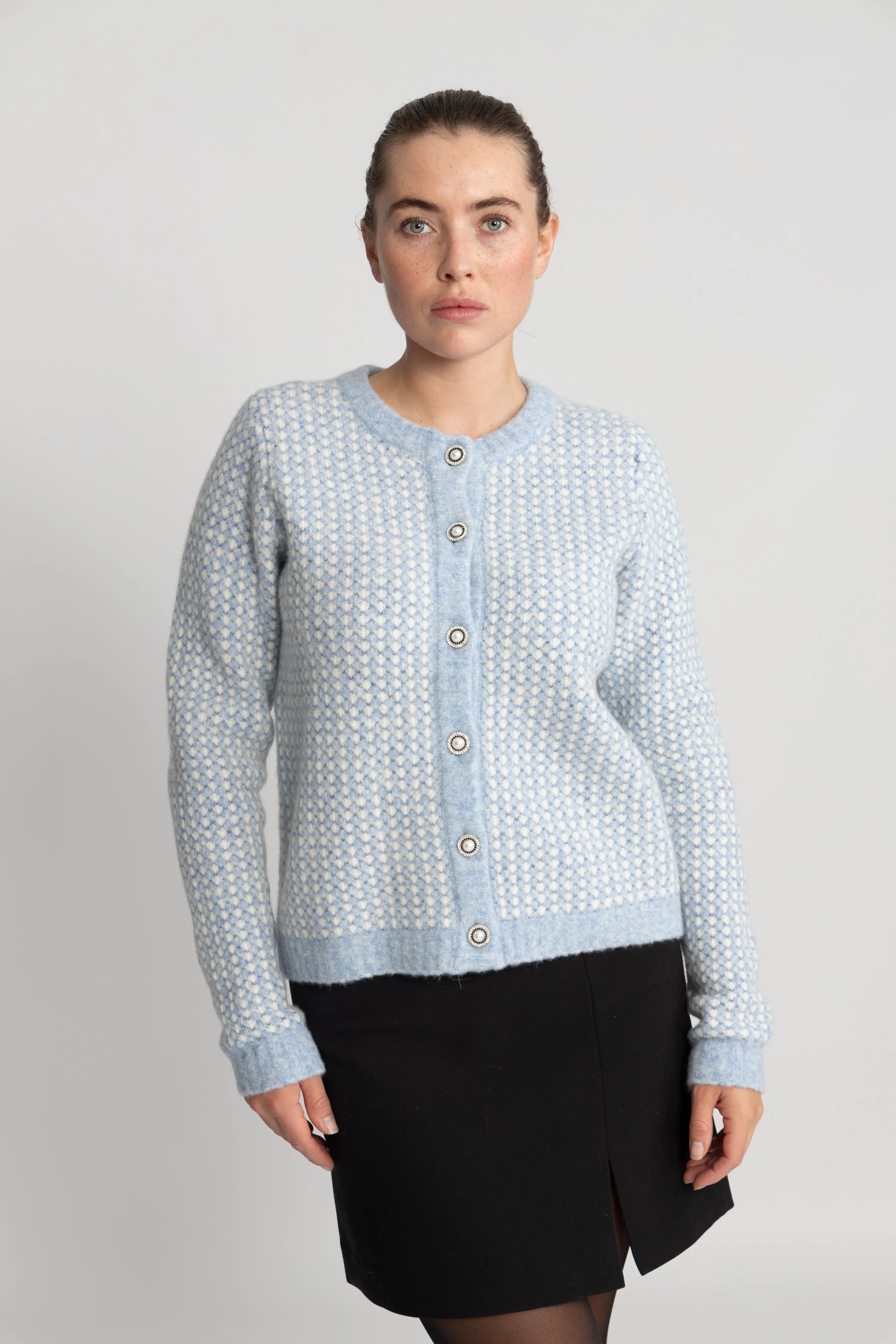Passa Cardigan - Ice Blue