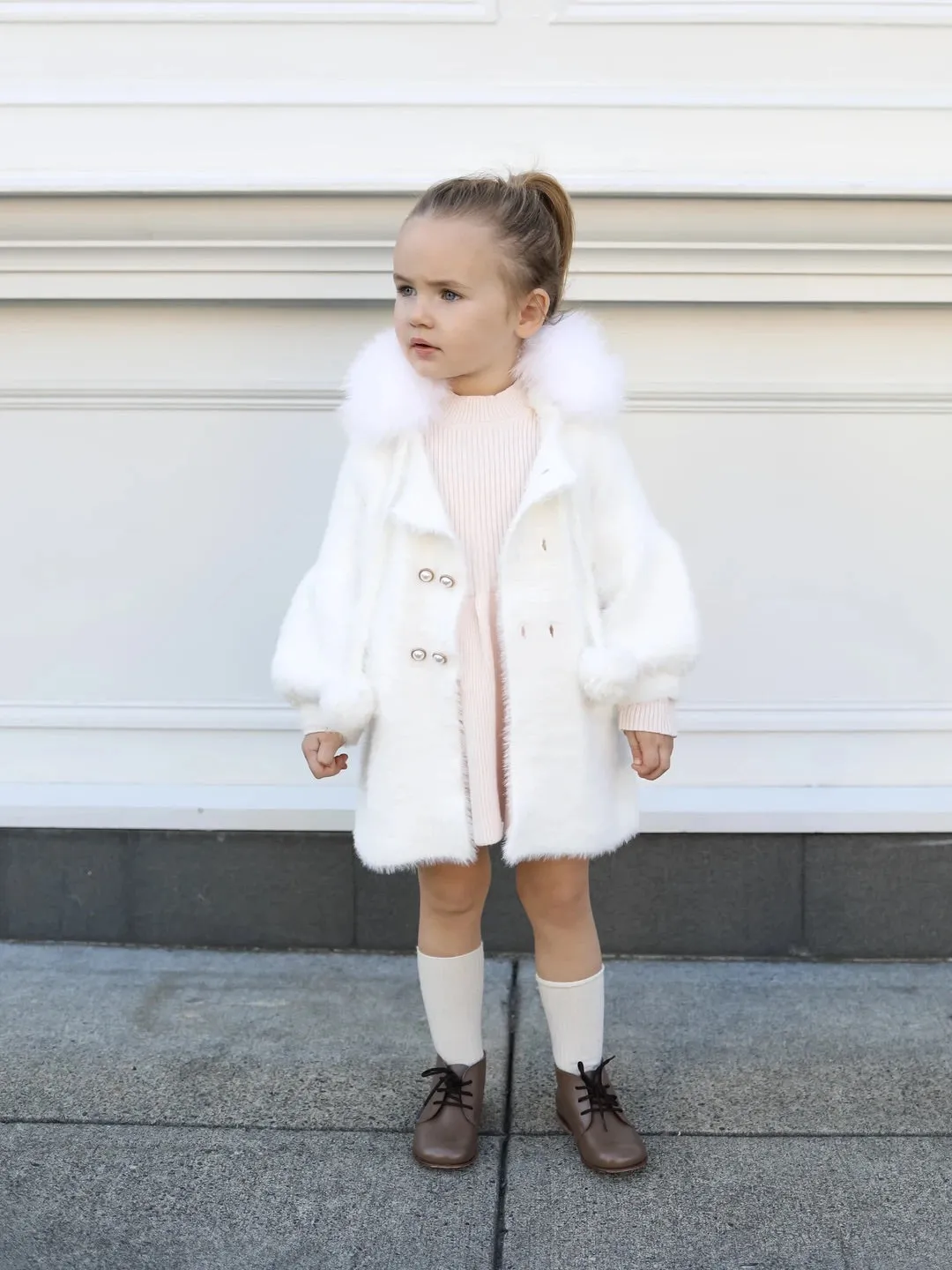 Petite Maison Kids 'Milana' Sweater Coat