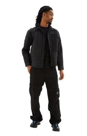 Quilted Nylon Tela Jacket (Black)