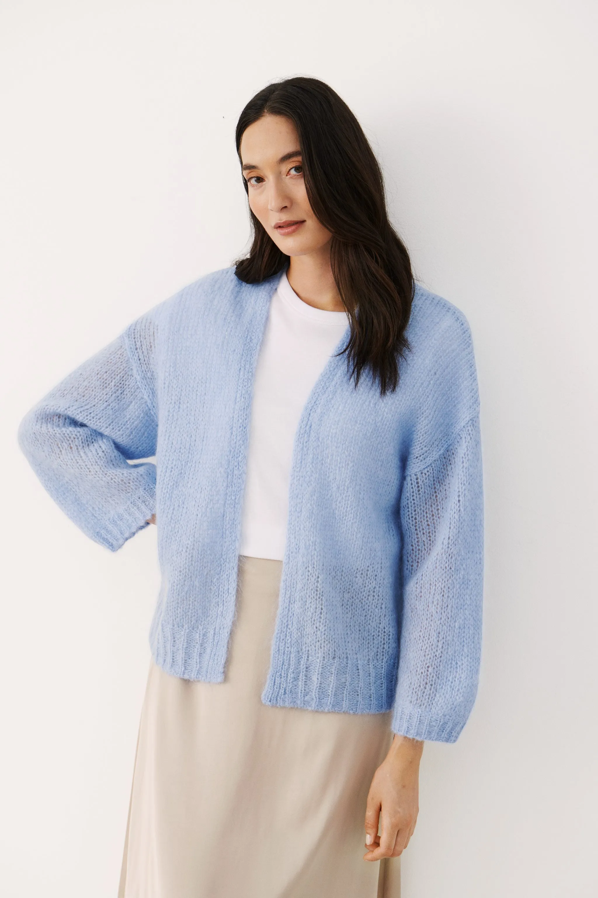 Rastinapw Cardigan - Placid Blue