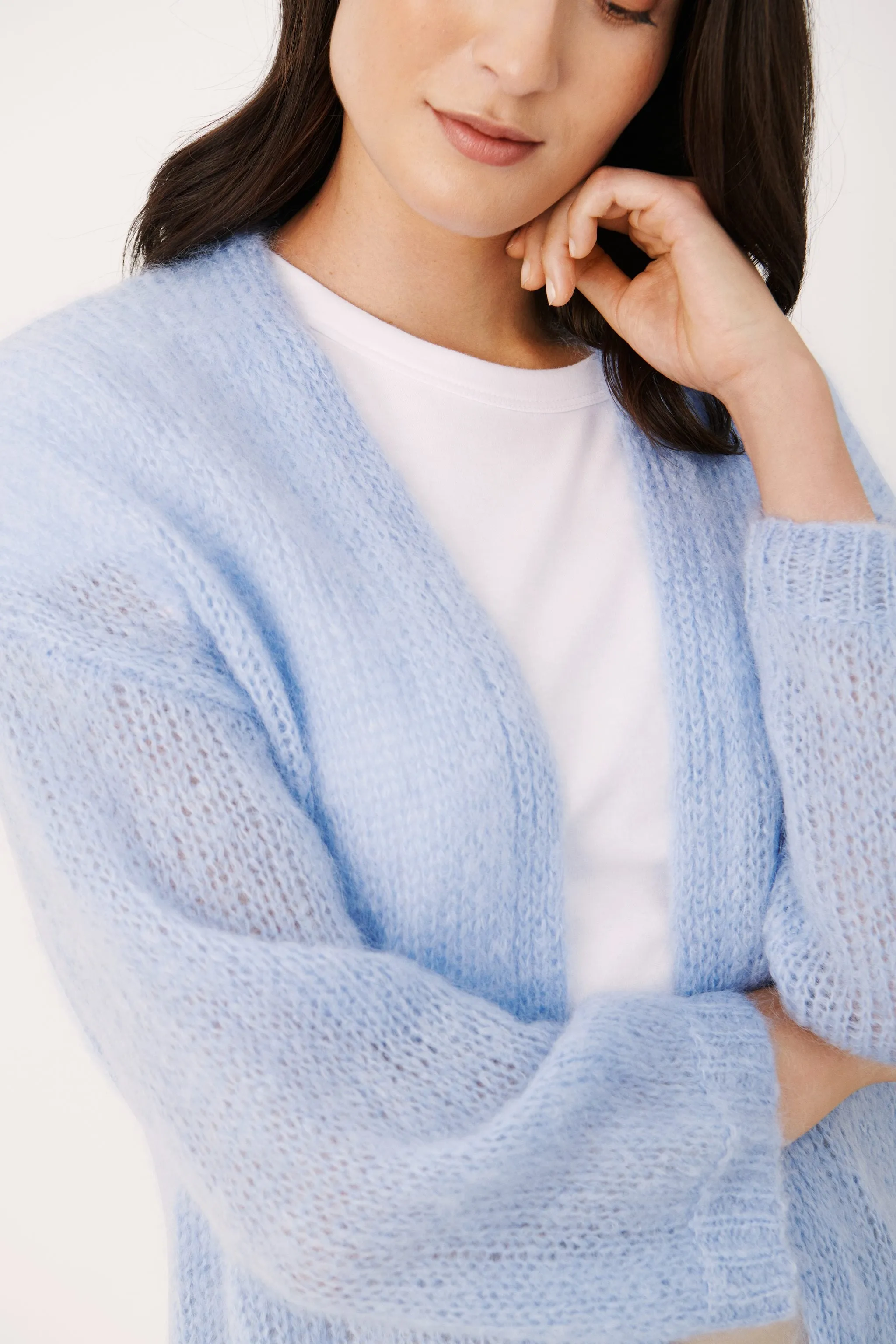 Rastinapw Cardigan - Placid Blue