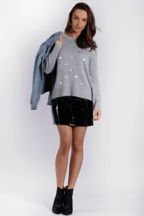 RV0376-1SS Silver Foil Spot Jumper (Pack)