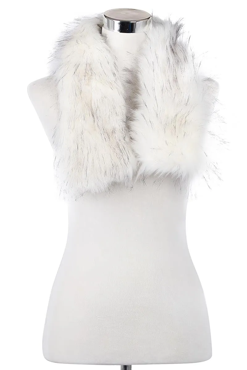 Short Faux Fur Collar