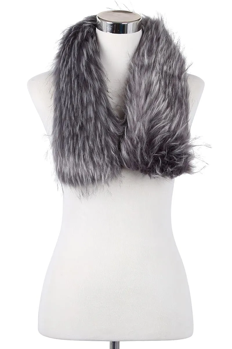 Short Faux Fur Collar