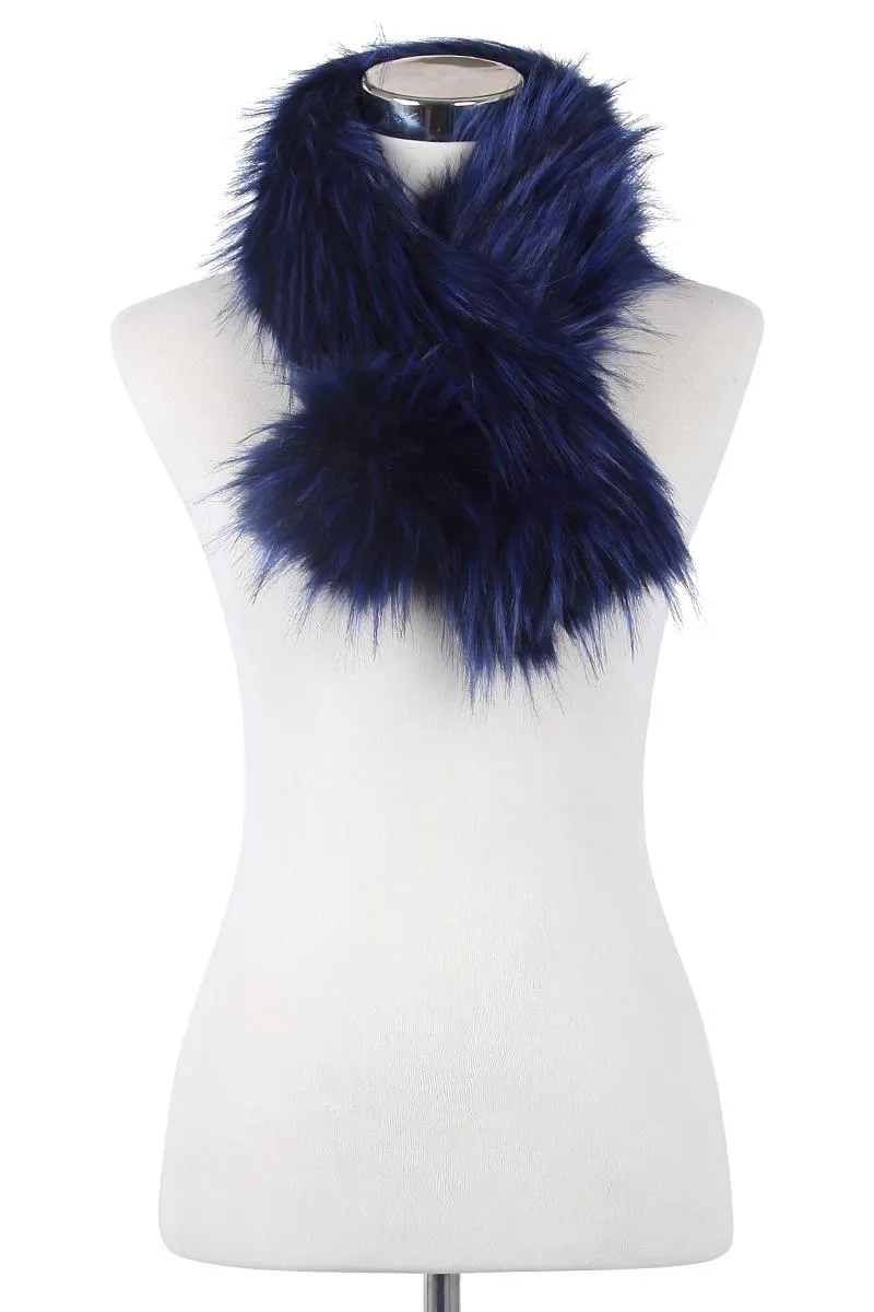Short Faux Fur Collar