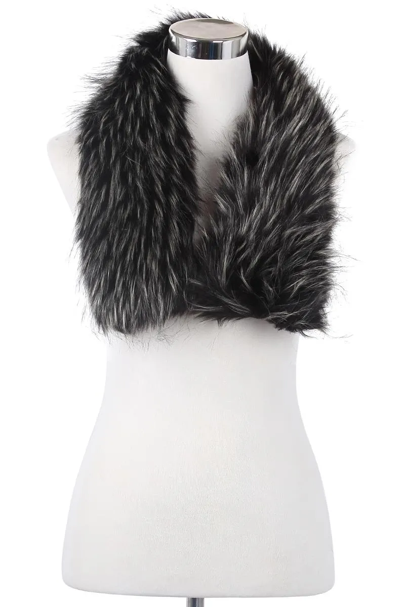 Short Faux Fur Collar