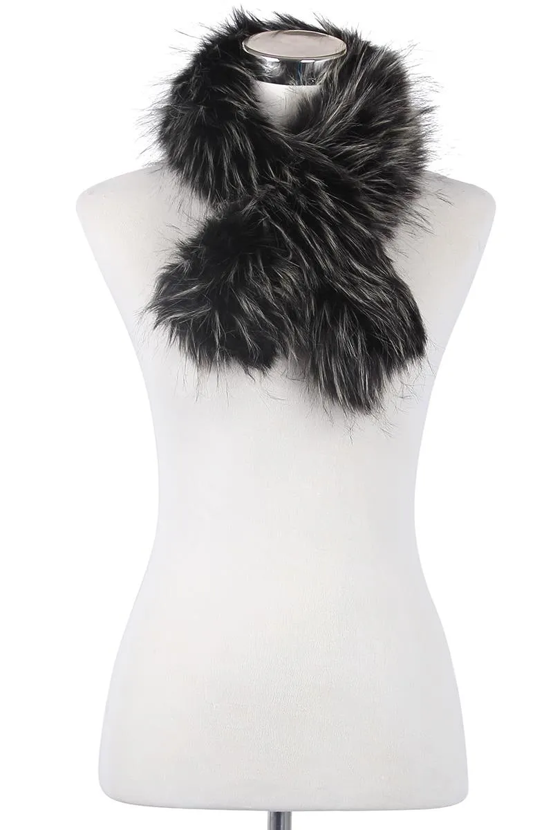 Short Faux Fur Collar