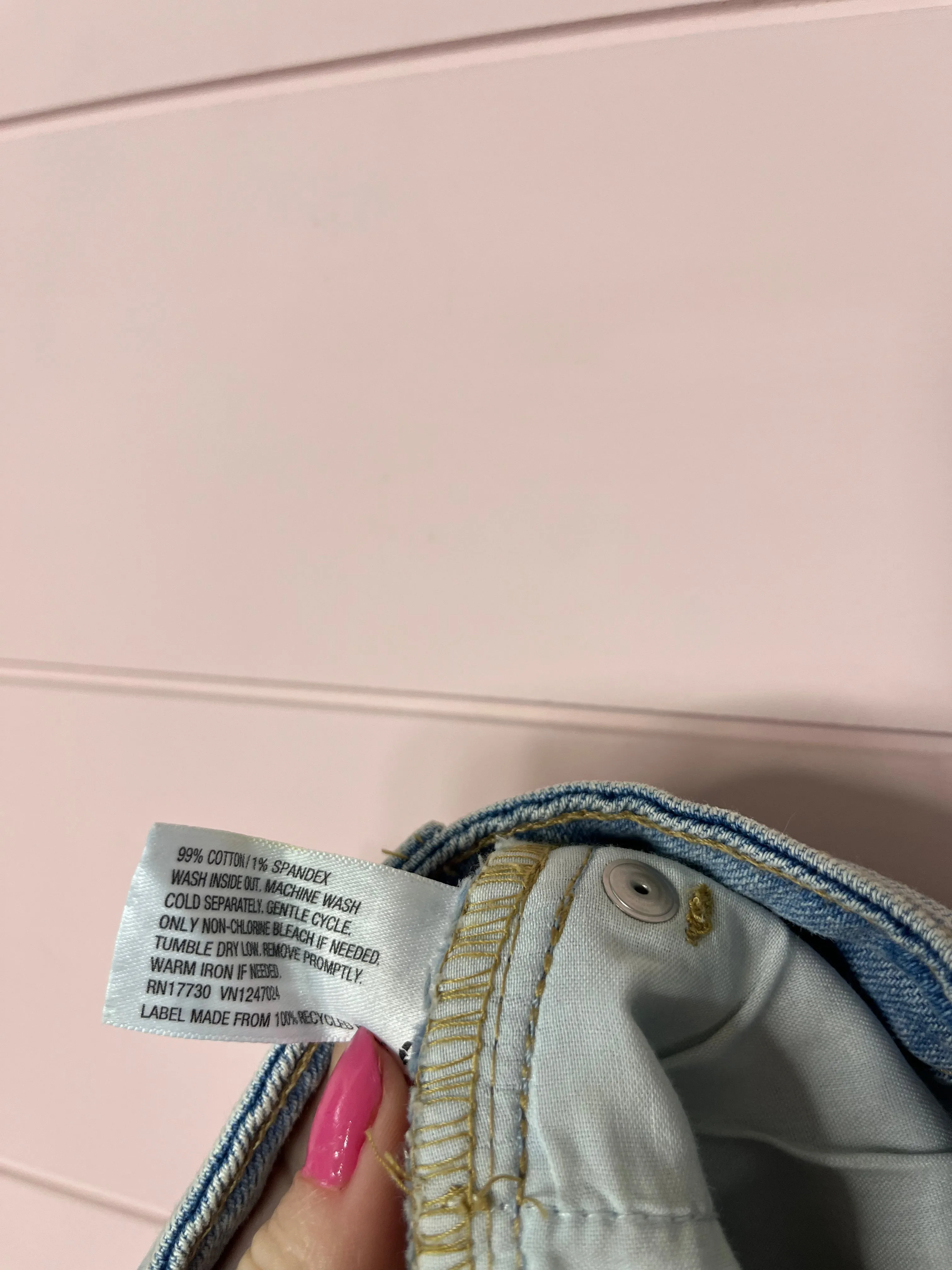 Size 6 Wild Fable Light Wash Denim Jean Mini Skirt