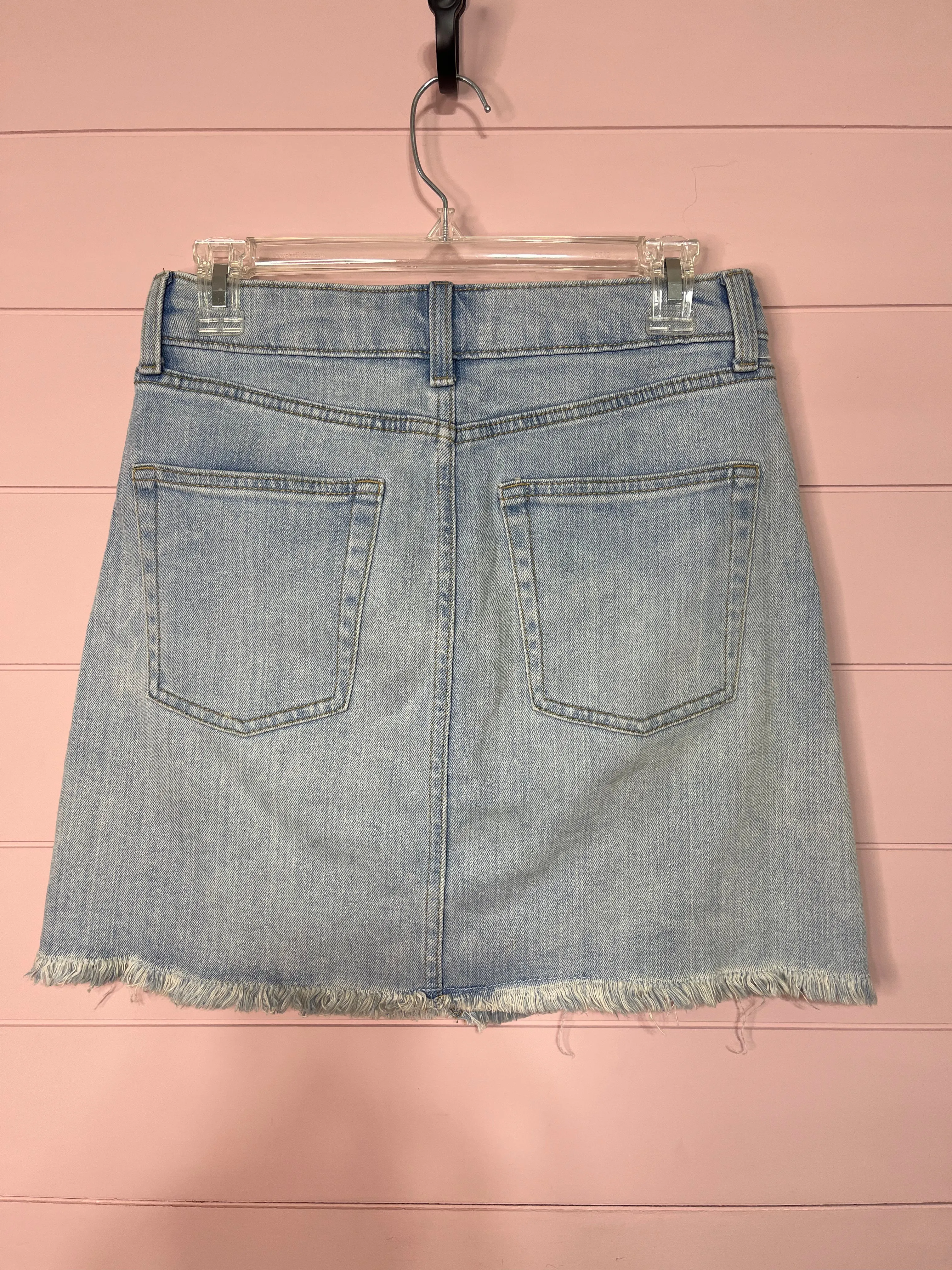 Size 6 Wild Fable Light Wash Denim Jean Mini Skirt