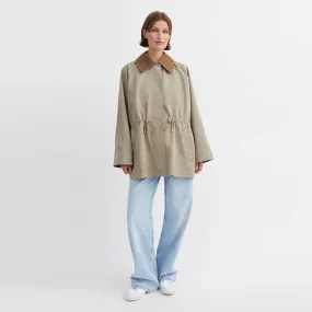 SKALL STUDIO Gaby Parka jakke - stone moss