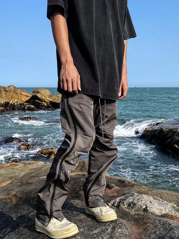Straight-leg Cargo Sweatpants