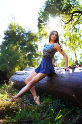 Studio 7 Hazel Skirt | Paris Blue