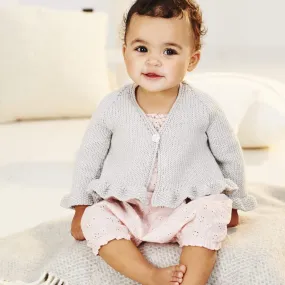Stylecraft Baby Cardigan DK Knitting Pattern 9501