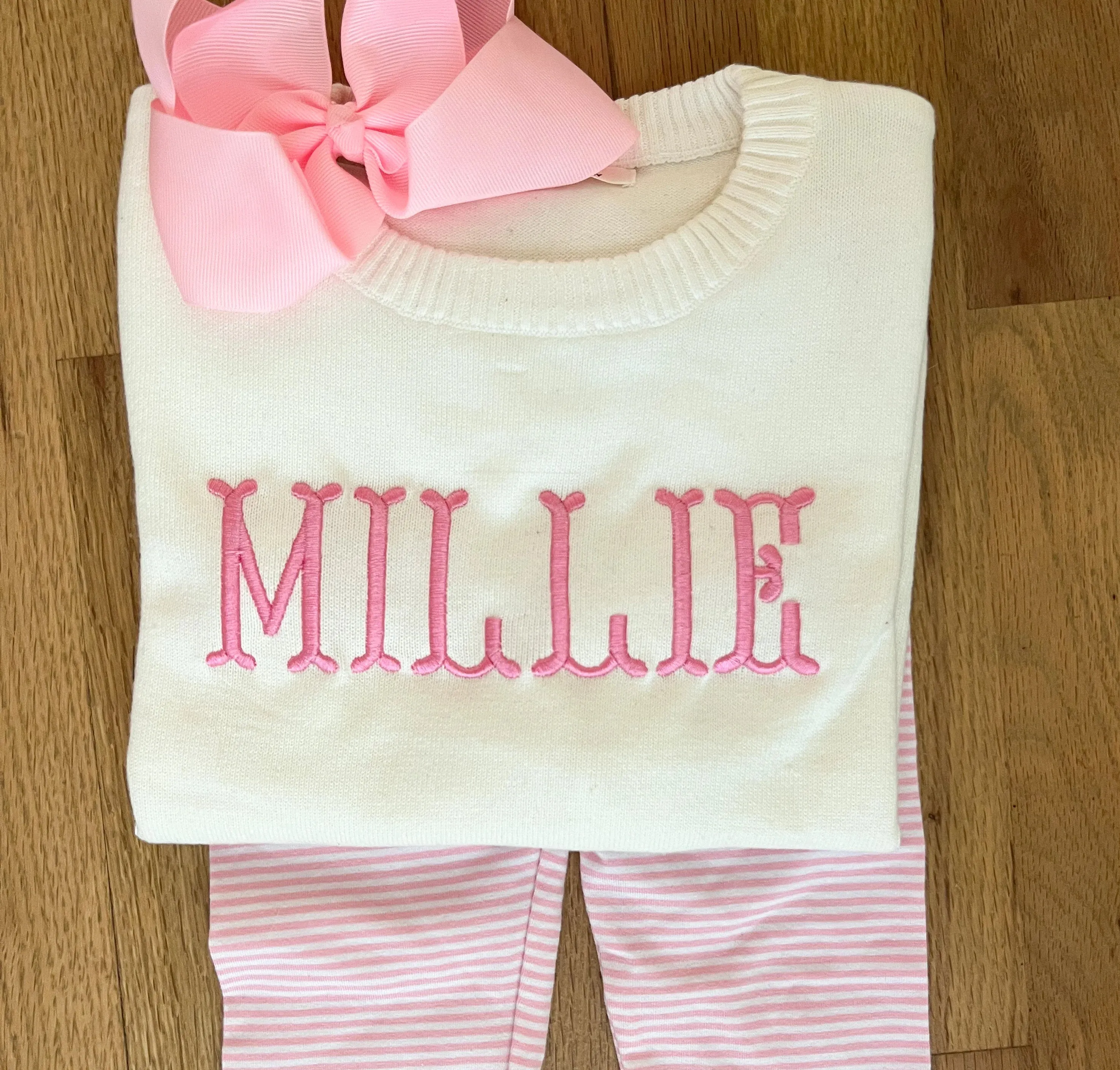 SWEATER CREW NECK WHITE