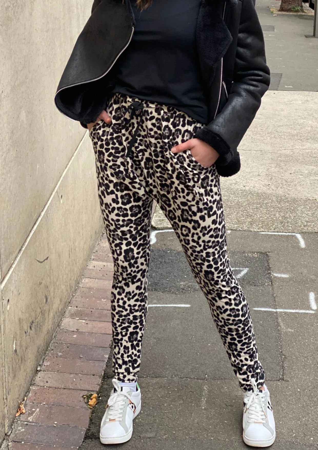 TG0533-75SS Leopard Print Lounge Pants (Pack)